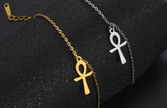 Ankh charm sale bracelet