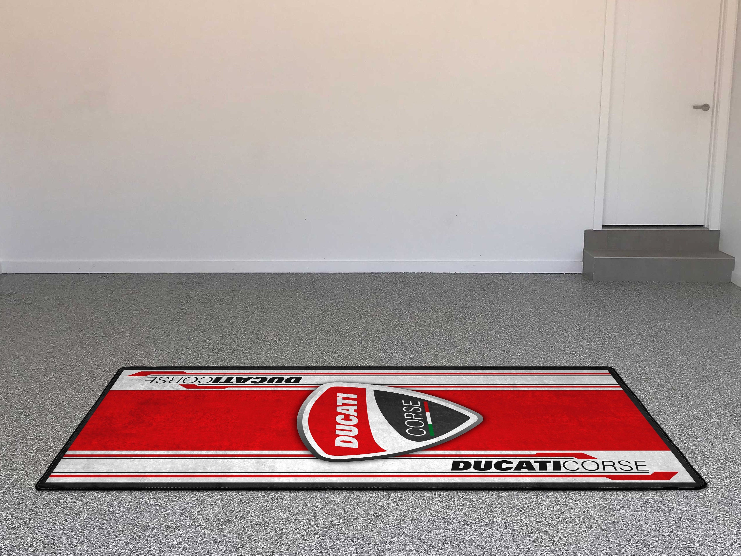 Ducati Corse Personalized Rug Motorcycle Floor Bottom Pit Mat Etsy
