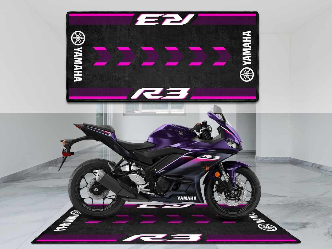 Alfombra personalizada para motocicleta, accesorios para parte inferior,  moto deportiva CBR 1000RR Rider, amante fanático hombre mujer regalo -   España