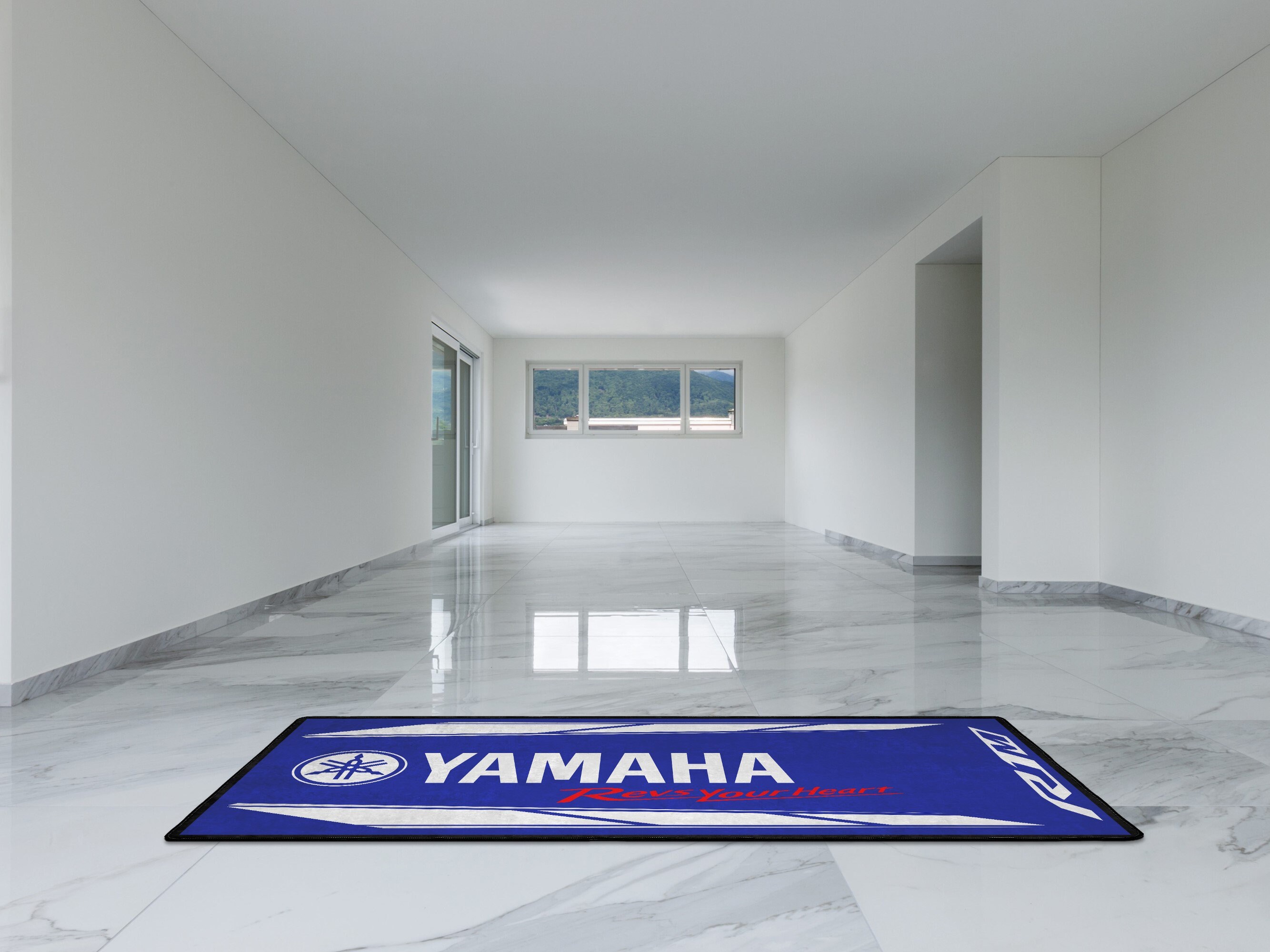 Yamaha R1M Motorcycle Personalized Rug Accesorries Floor Bottom Pit Mat ...