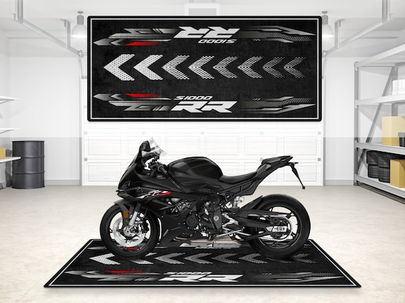 S1000RR用デザインガレージマット パーソナライズされたバイクピット