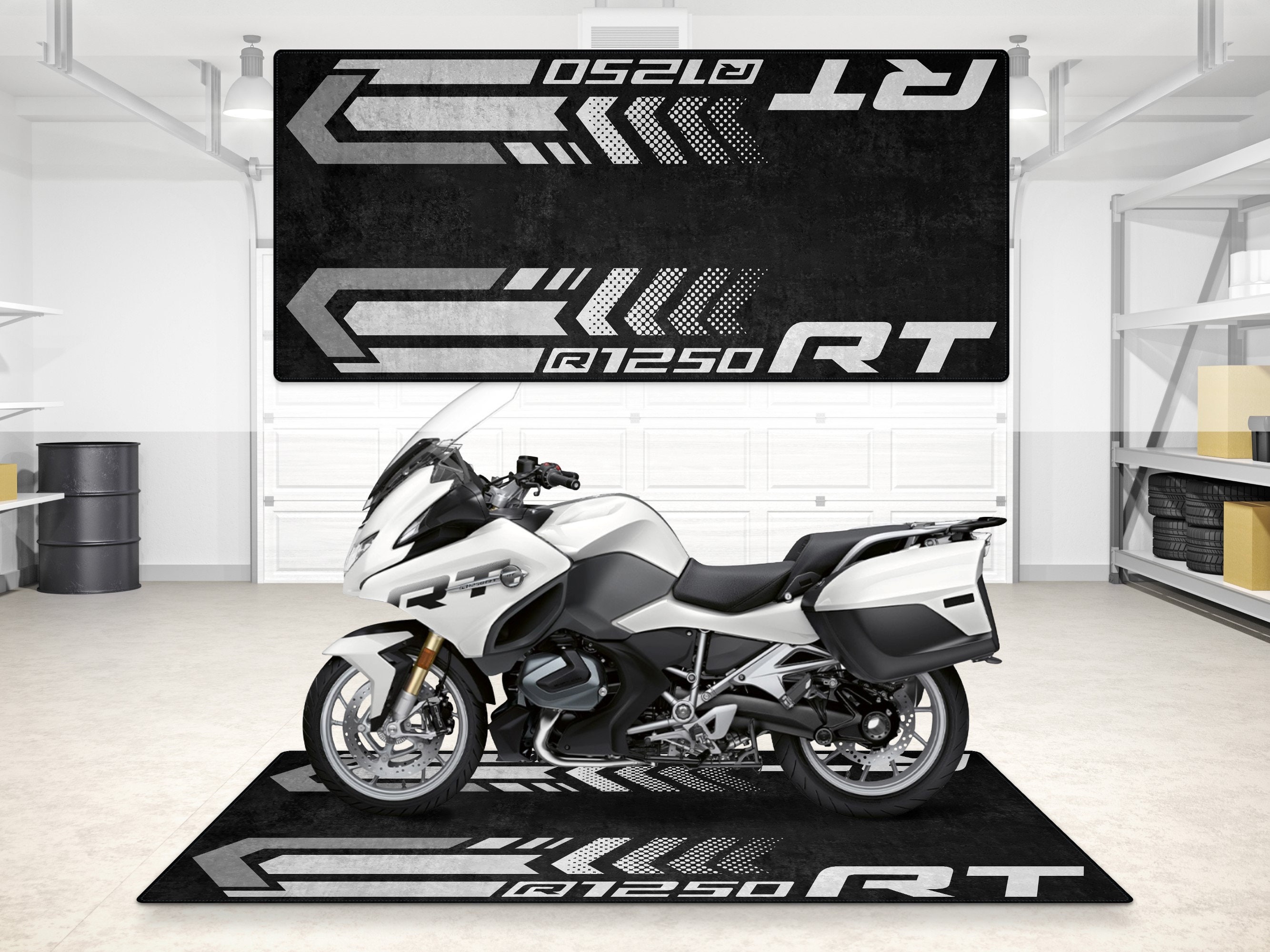 R1250 RT 用デザイン パーソナライズラグ オートバイフロアボトム