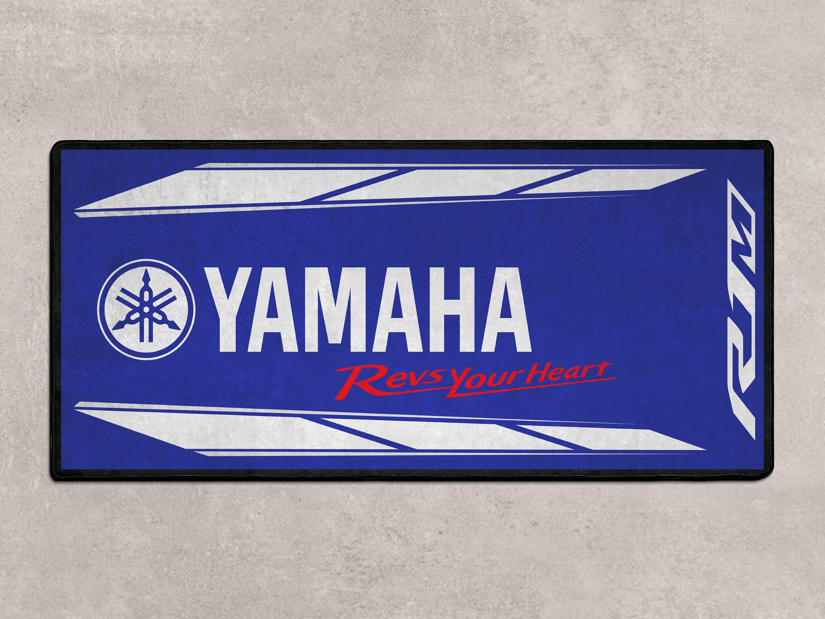 Yamaha R1M Motorcycle Personalized Rug Accesorries Floor Bottom Pit Mat ...