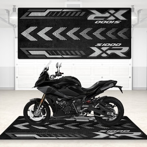Design For S1000 XR Pitmat Special Motorcycle Personalized Floor Bottom Mat, Bmw S1000XR MotorBike The Road King Rider For Man Woman Gift