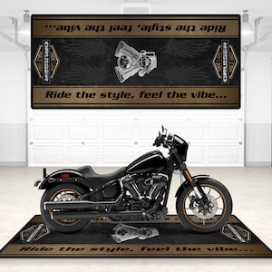 ハーレー（HARLEY-DAVIDSON）★メンテナンスマット★200×58ｃｍ ハーレー（HARLEY-DAVIDSON）☆メンテナンスマット☆200×58cm
