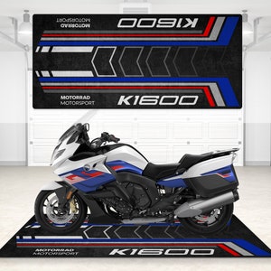 Design For K1600 Adventure Pitmat Motorcycle Personalized Floor Bottom Mat, K 1600 MotorBike The Road King Rider And For Man Woman Gift Sport