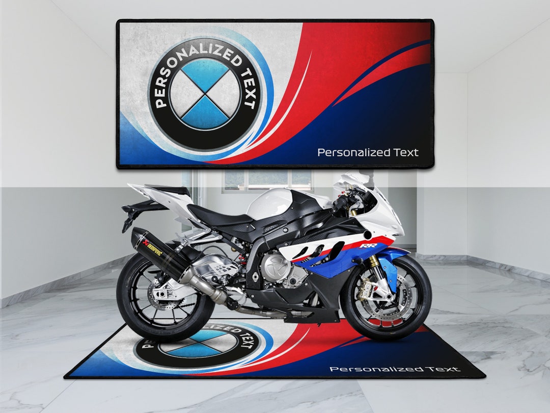 Design for BMW Motorcycle Personalized Rug Floor Bottom Pit Mat ...