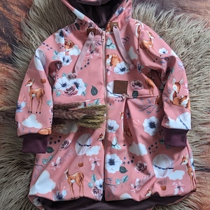 softshell jacket/girls&#39; coat/balloon coat