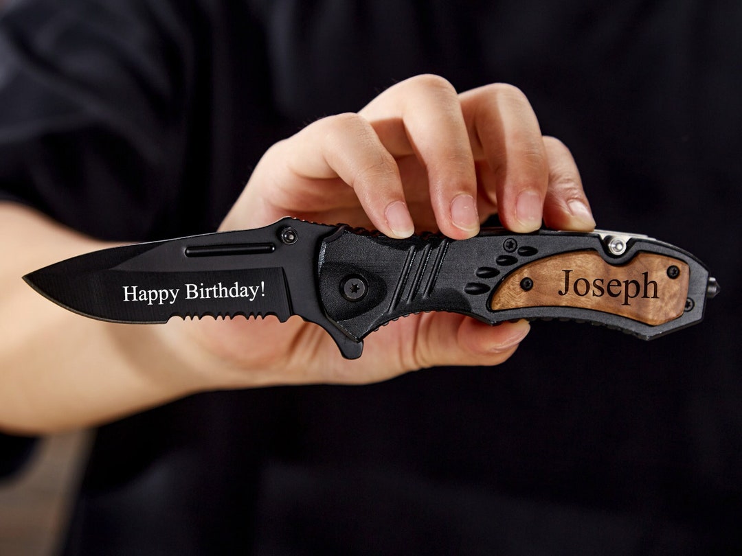 Custom Pocket Knife,folding Knife,personalized Pocket Knife for Groomsman,engraved Pocket Knife