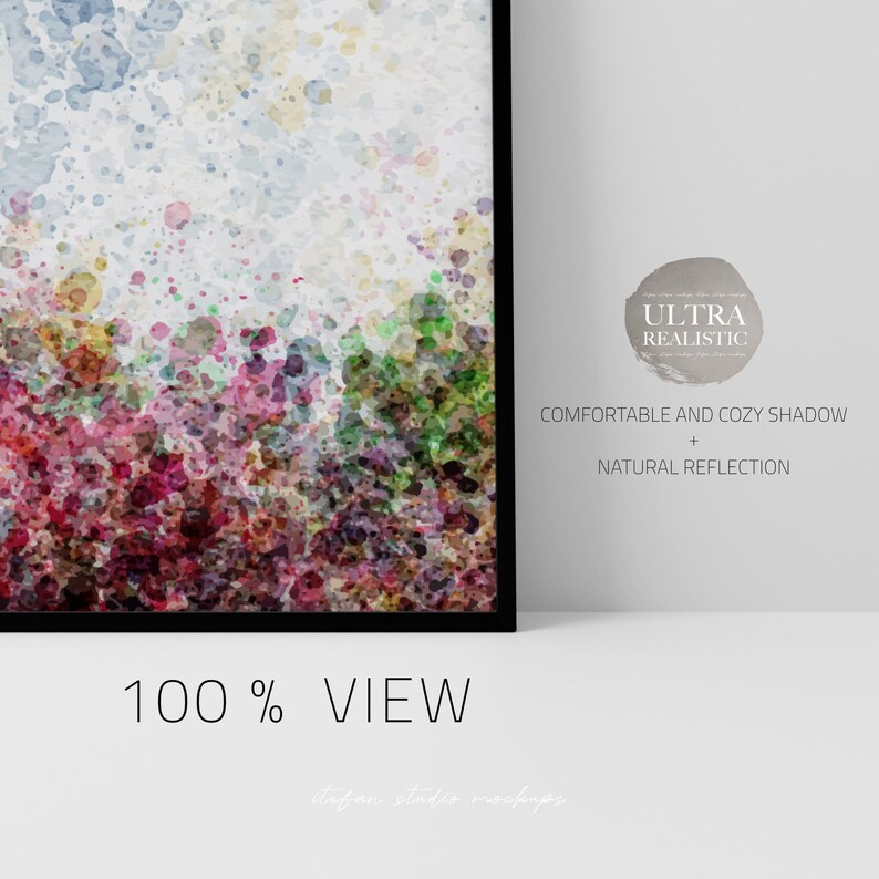 Minimalist Frame Mockup, Vertical Black Frame Mockup A4, Vertical Frame Mockup, Poster Mockup, Frame Mockup for Print, Frame Mockup for Art image 3