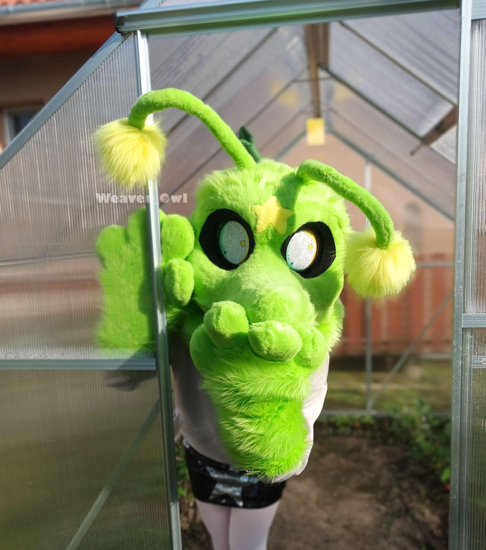 String. Alien Green Alien Worm on a String Premade - Etsy