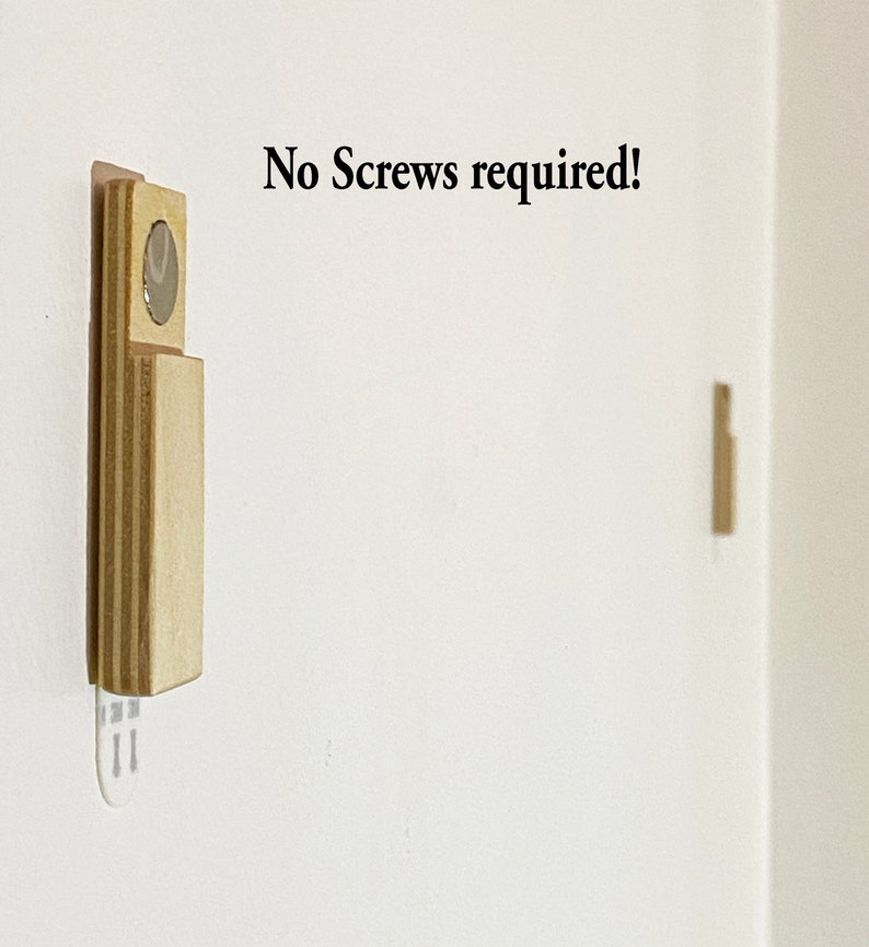 Invisible Quilt Hanger No Screws Wall Hugging Adjustable Etsy