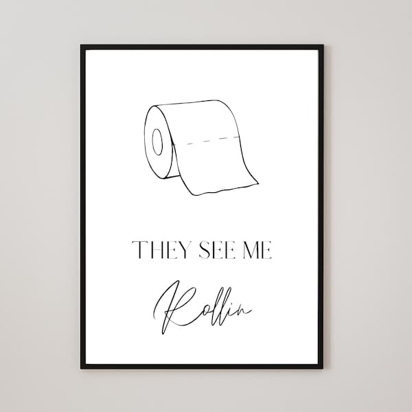 Toiletten sprüche Etsy.de