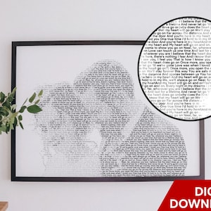 Idea de regalo de boda para pareja Regalo del 1er aniversario Regalo de boda personalizado Idea de regalo reflexiva para pareja casada Canción de boda Regalo personalizado