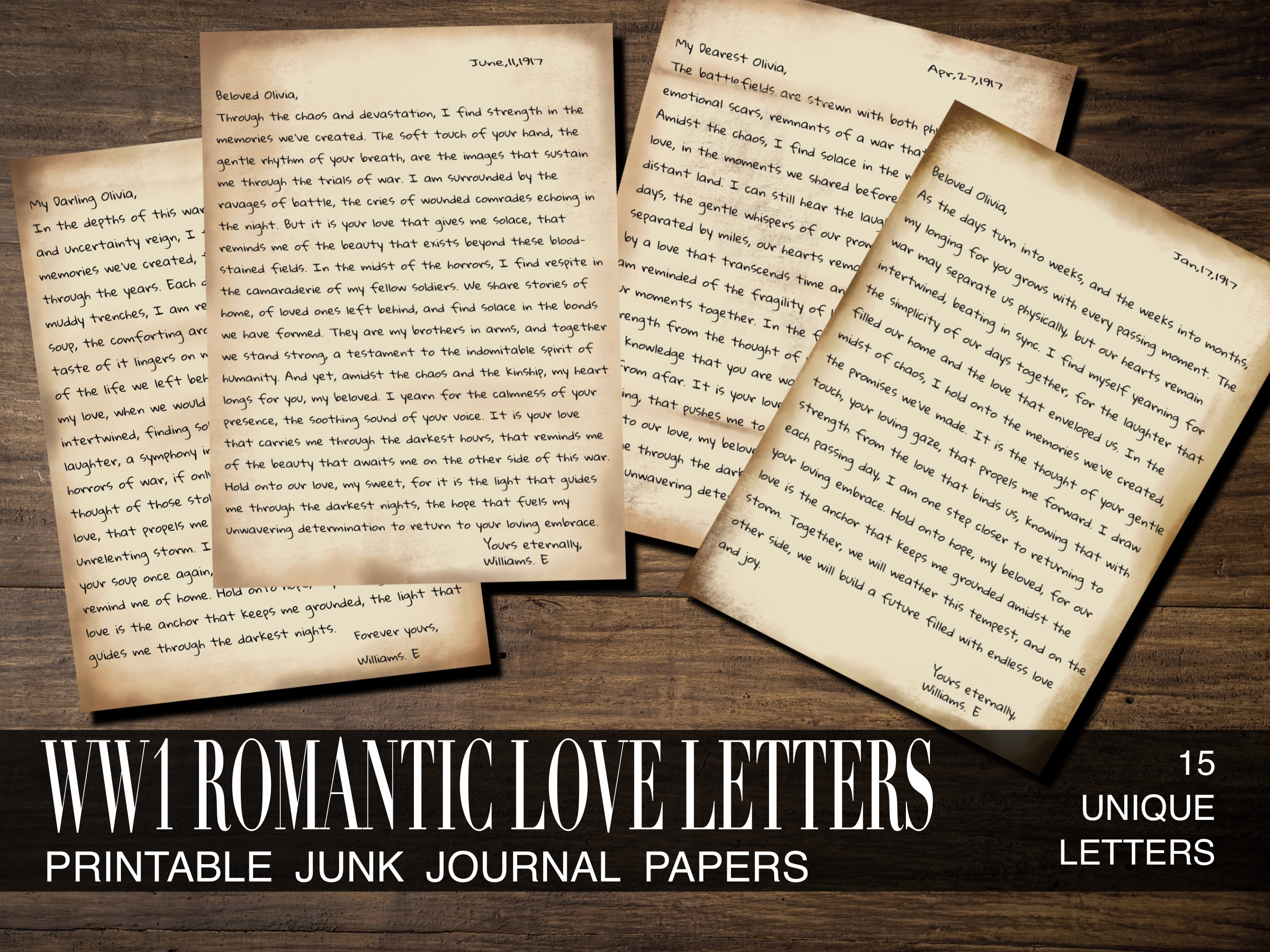 Love letter, Romantic gift, writing set, writing a letter, San Valentine  letter, Printable Love, Anniversary gift, unique love letter