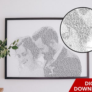 Wedding Gift Idea for Couple 1st Anniversary Gift Custom Wedding Gift Thoughtful Gift Idea for Married Couple Wedding Song Personalized Gift