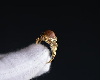 Römischer Goldring „Basil“ (5.–7. Jh. n. Chr.) EU 56/US 7,75