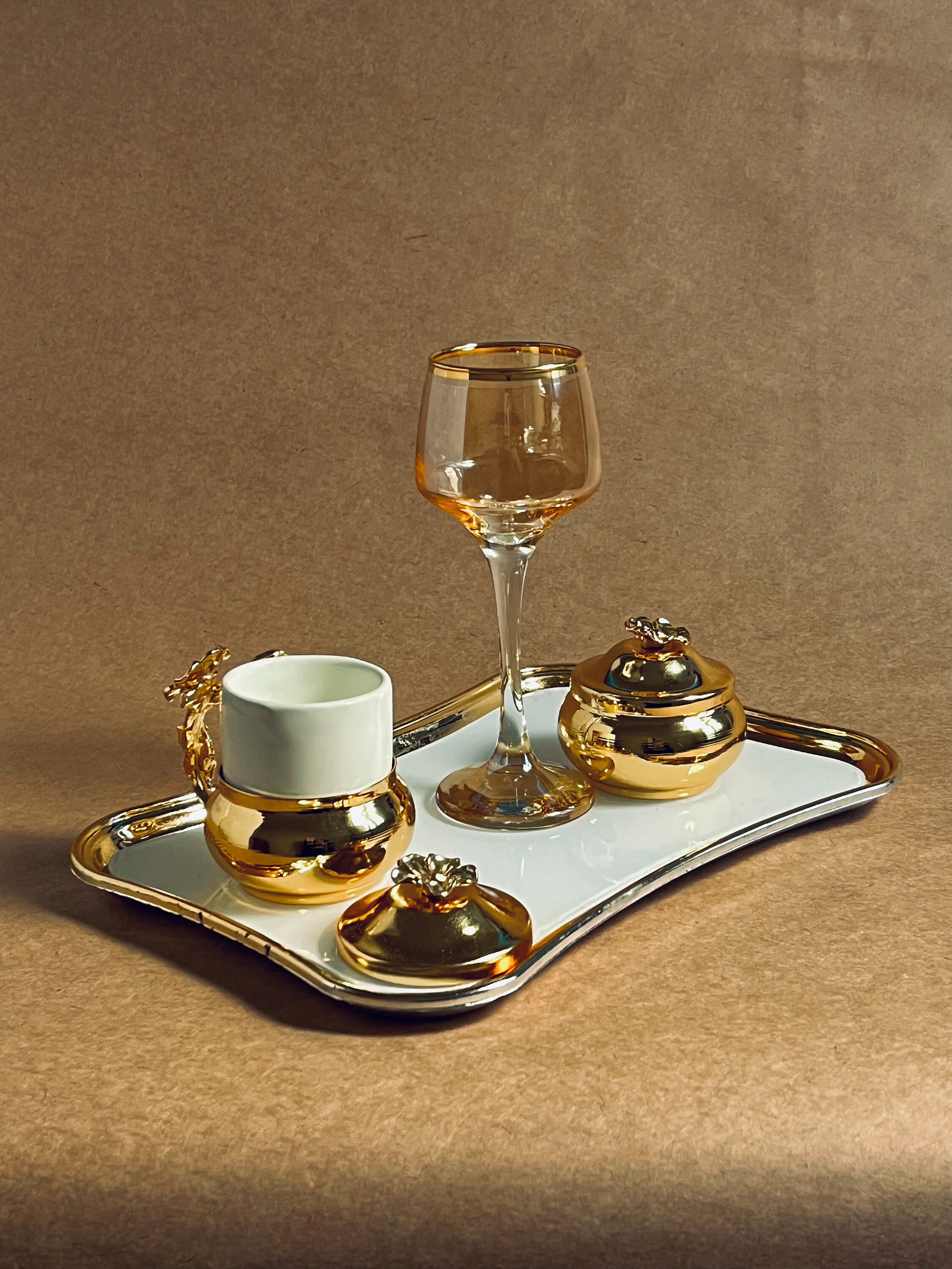 Turkish Coffee Set, Wine Set, Turkish Coffee Cup, Wine Glass, Snack ...