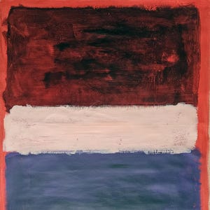Mark R0thko Signed Vintage Painting American Abstract Expressionism Art