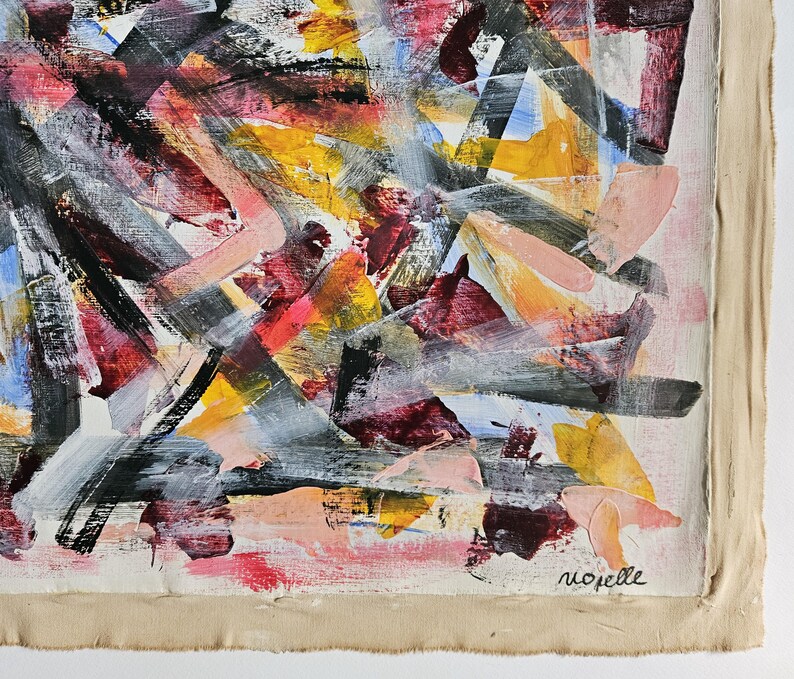 J Ripoll Jean-paul Riopelle Signed Vintage Oil Painting Canadian Abstract ...