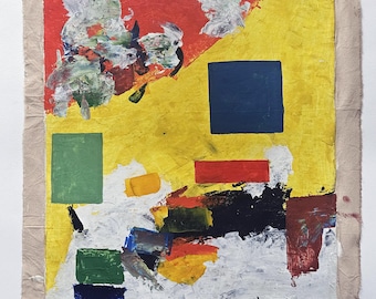 「夢」抽象表現主義 油彩画 サイン入り il_340x270.6361667187_pdsd.jpg