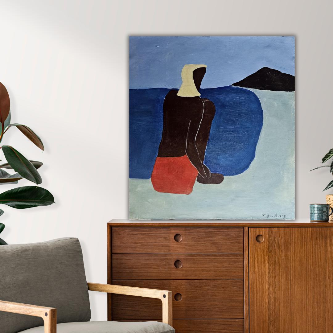 Milton Avery Signed Vintage Painting Modernist Abstract Art - Etsy