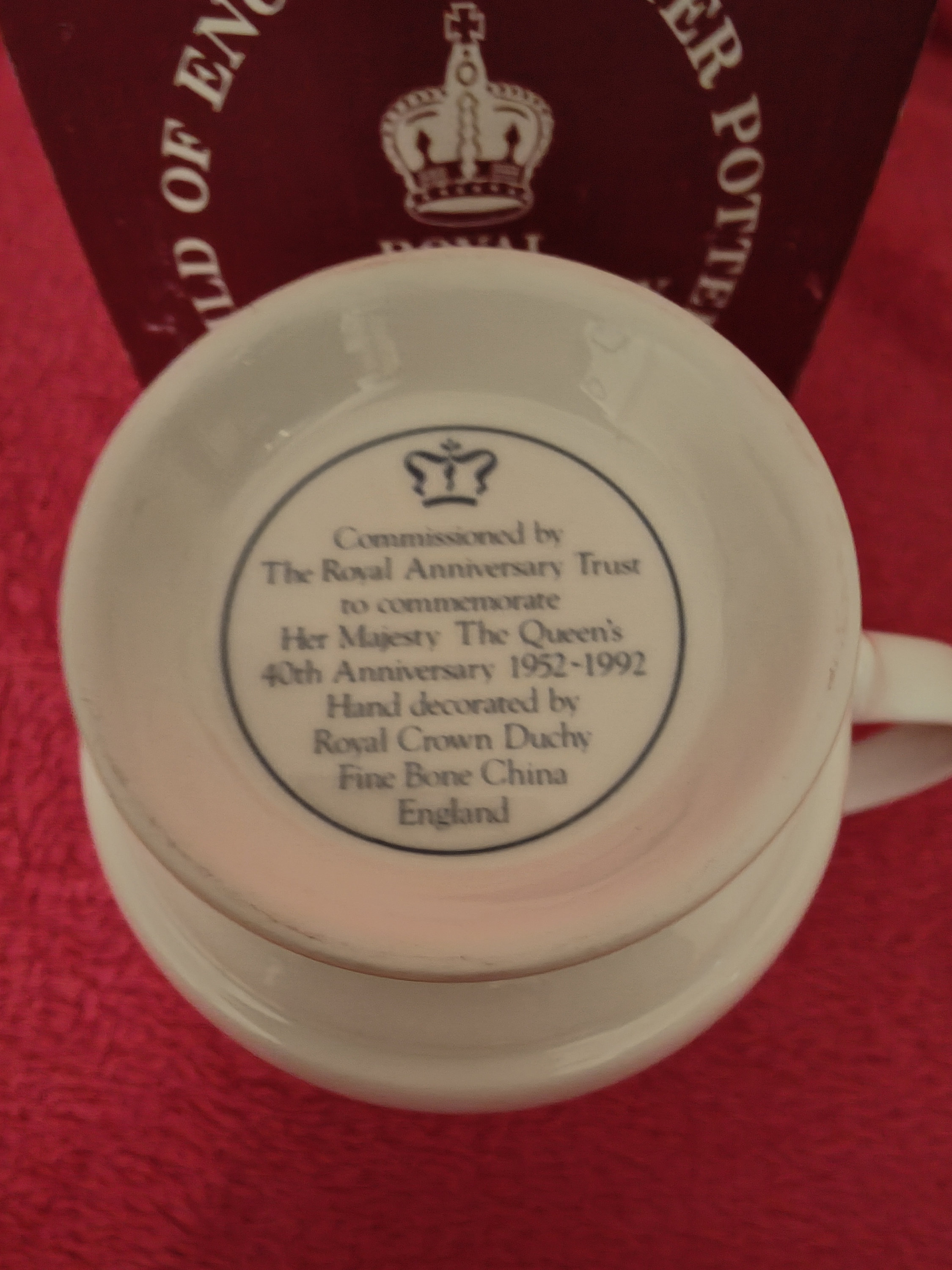 コレクション The40thAnniversary of Queen Elizabeth II C3690 QUEEN ELIZABETH 40th ANNIVERSARY 22ct GOLD PLATED
