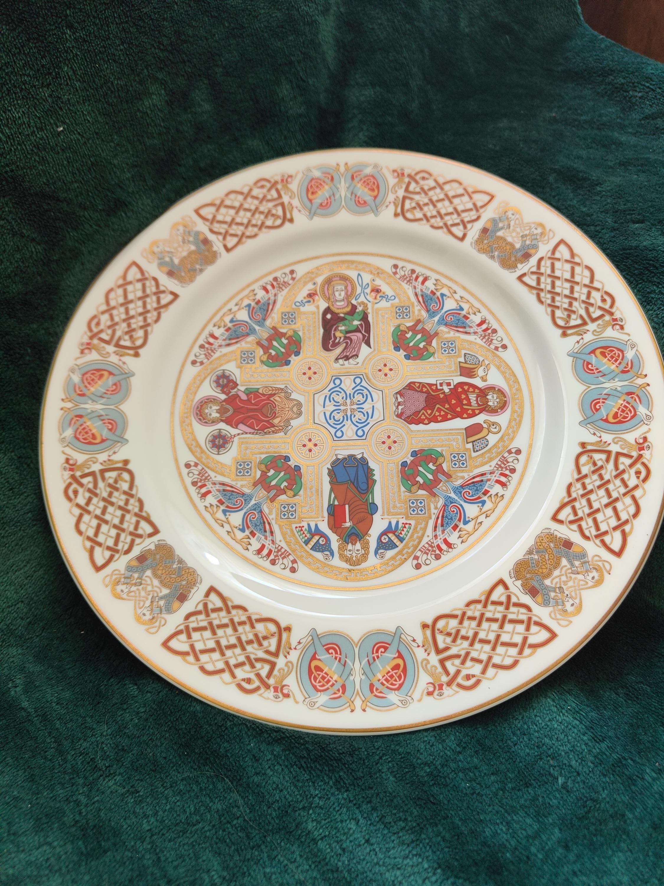 Vintage Spode Celtic Collector's Piece - the Kells Plate - Etsy UK