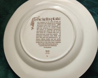 Vintage Spode Celtic Collector's Piece - the Kells Plate - Etsy