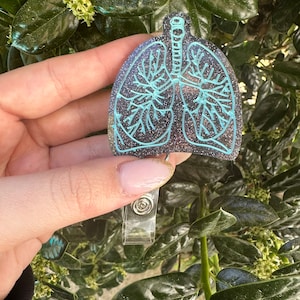Lungs Badge Reel