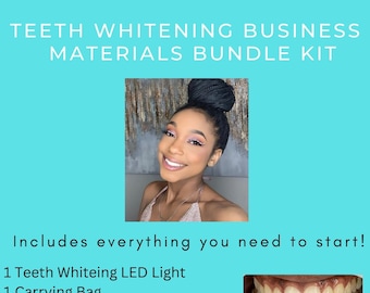 Teeth Whitening Materials Bundle Kit