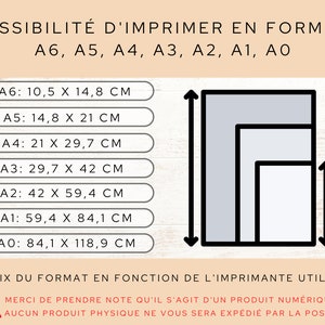 Affiche 50 coeurs à remplir, carte géante à messages anniversaire 50 ans, cadeau 50 ans, décoration fête anniversaire À IMPRIMER image 10