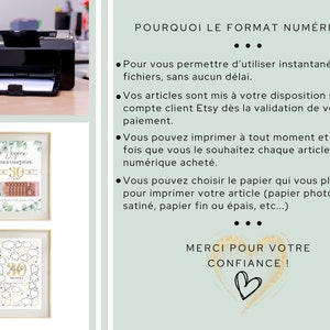 Carte anniversaire 30 ans "coup dur" déambulateur | carte humour anniversaire 30 ans femme / homme | Téléchargement immédiat | À IMPRIMER image 5