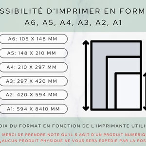 Cadeau SAGE-FEMME personnalisé Affiche / Portrait sage-femme Cadeau anniversaire sage-femme Téléchargement en 24 H À IMPRIMER image 9