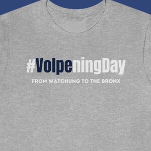 Volpe Shirt, New York Shirt, Opening Day, New York City, Baseball Shirt, New York, Baseball Shirt, Baseball Gift, Baseball Fan