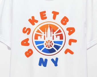 New York Basketball Shirt, New York Shirt, New York Knicks Shirt, Brunson Shirt, Orange and Blue Shirt, Knicks Shirt, Josh Hart, NYC, MSG