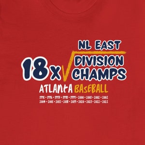 Division Champs, Atlanta Baseball Shirt, NL East Division Champions, Atlanta Shirt, Braves Shirt, Champions Shirt, Ronald Acuna, Braves