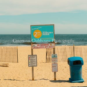 Asbury Park-print, Asbury Park nieuw, Asbury Park-fotografie, Asbury Park Boardwalk, New Jersey-fotografie, New Jersey-print, strandprint