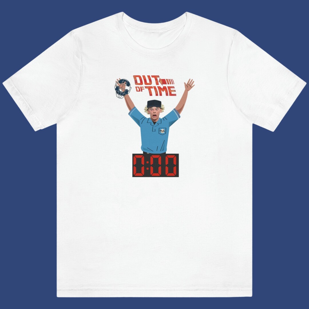 Funny Baseball Shirt Back to the Future Shirt Baseball Etsy