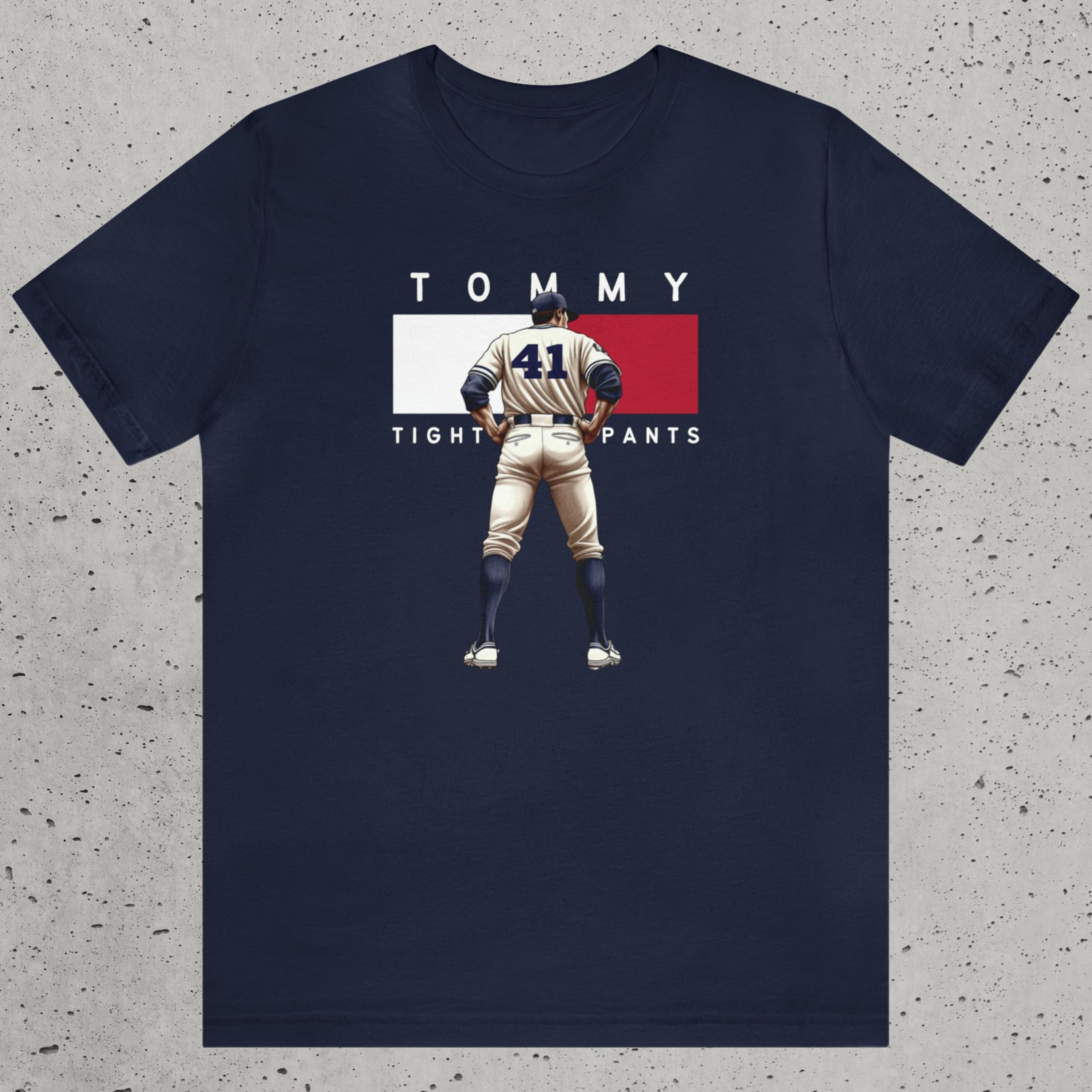 Tommy Tight Pants New York Shirt Baseball Shirt Tommy 