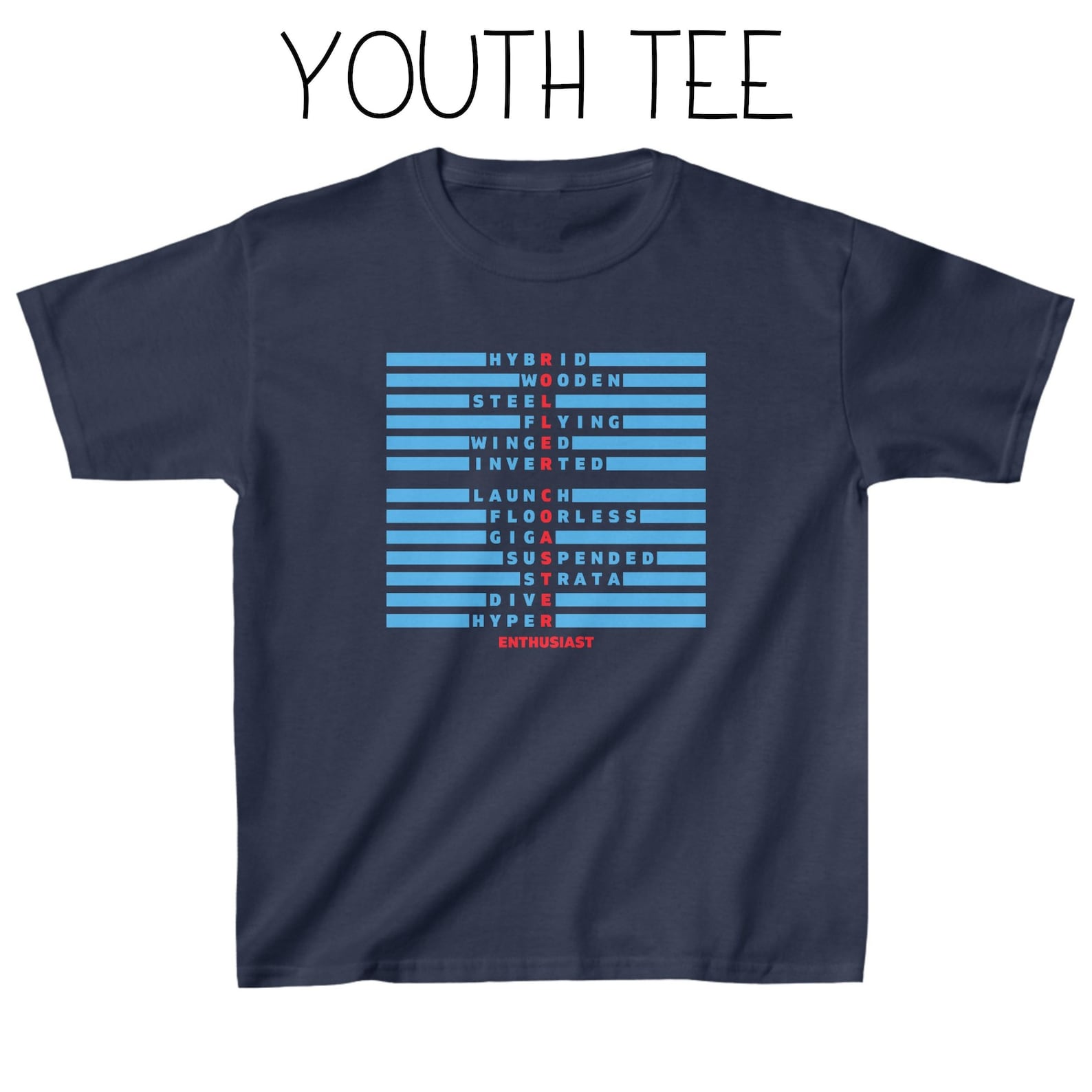 Roller Coaster Shirt, Coaster Enthusiast Shirt, Roller Coasters ...