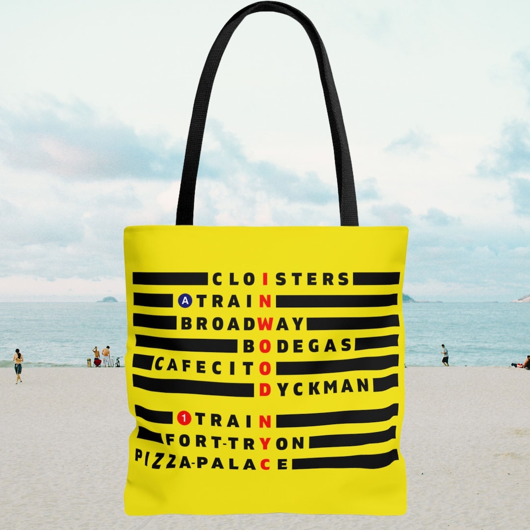 New York City Tote Bag, Inwood New York Tote Bag, Inwood NYC, Washington Heights, NYC Tote Bag