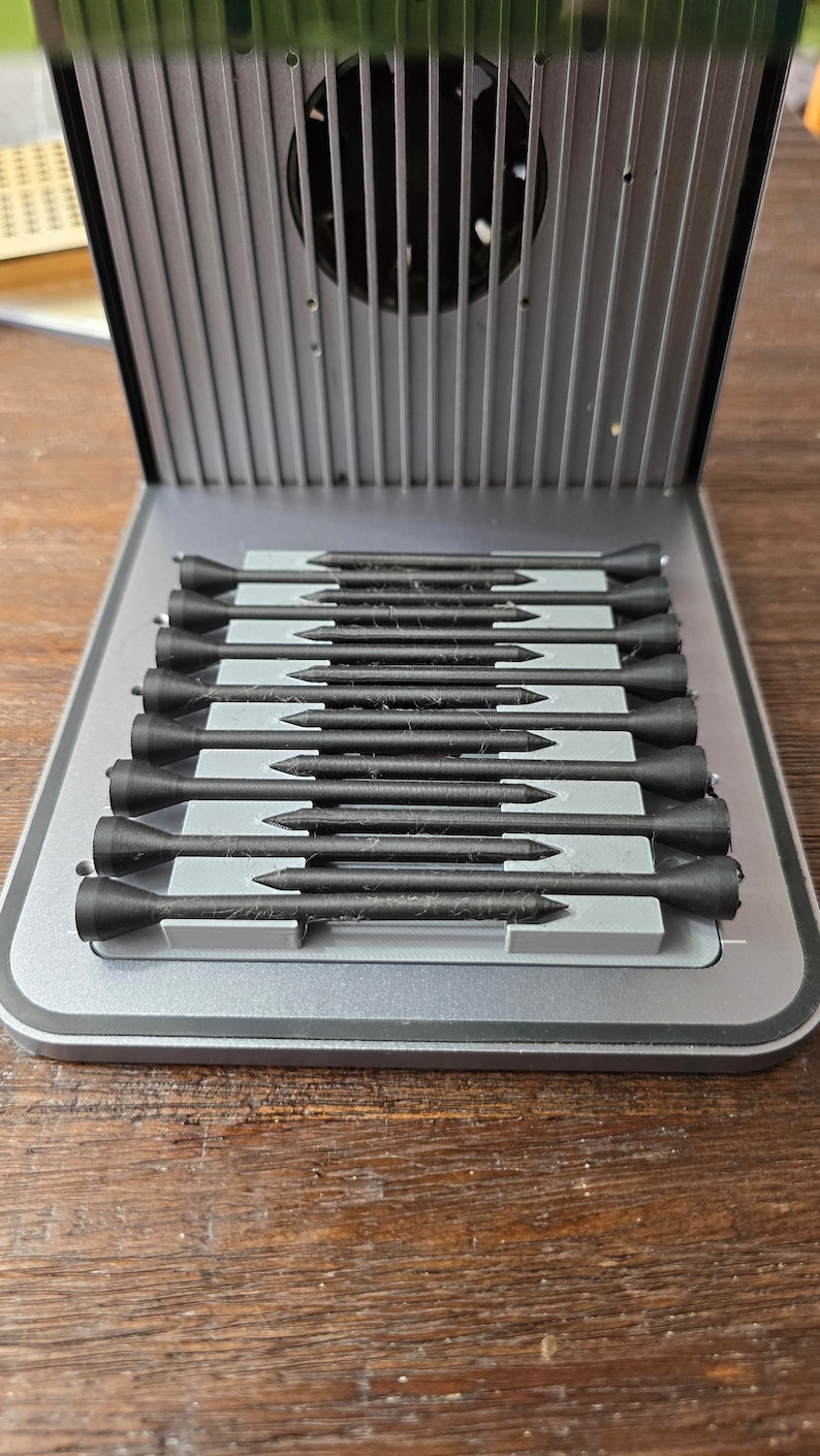 Golf Tee Jig xTool F1 Laser Engraver, 3D Printed Jig, xTool Fiber Laser Jig, Laser Jig, Fiber Jig, XCS File, image 2