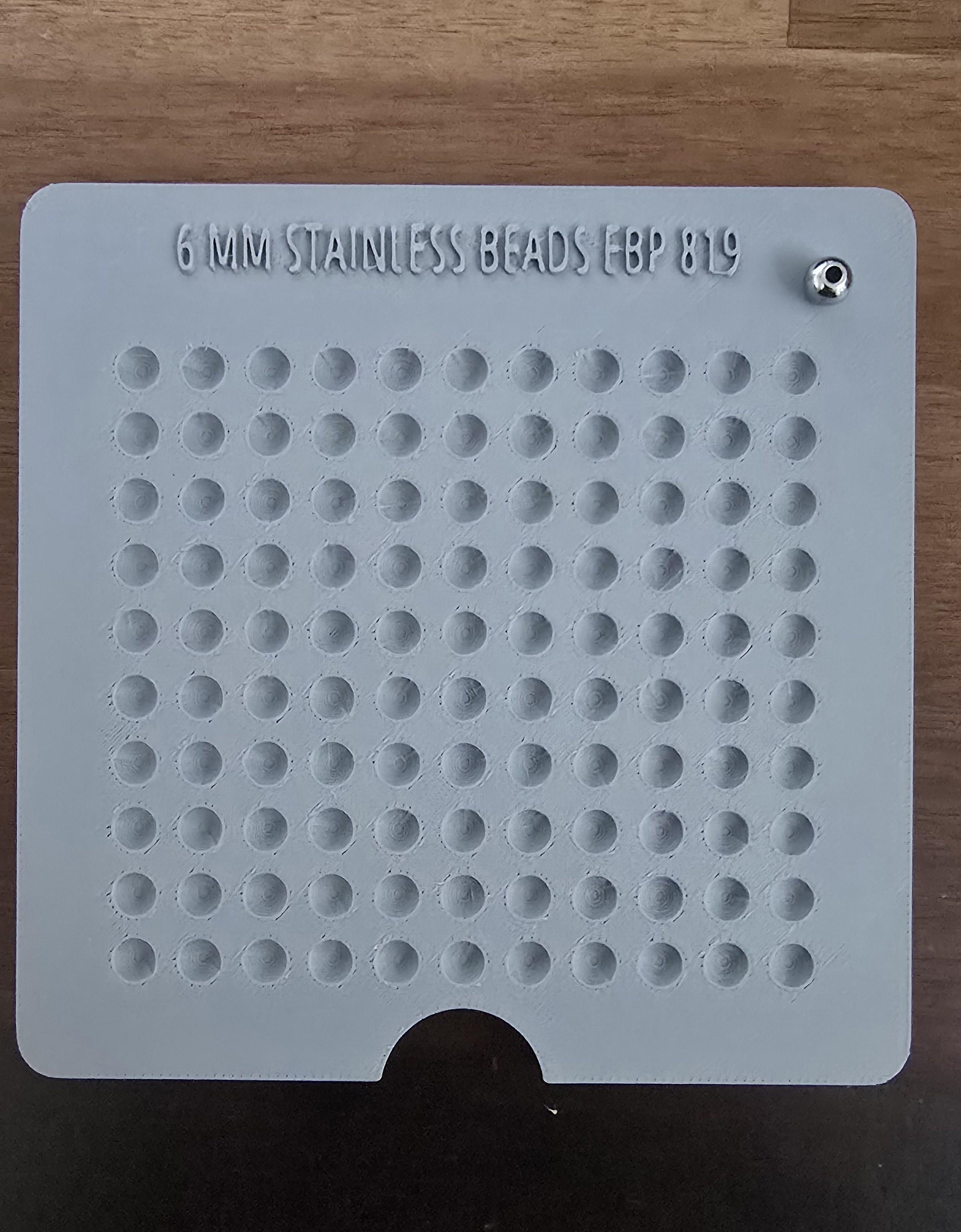 6 MM Stainless Bead Jig With Alignment Xtool F1 Laser Engraver, 3D ...