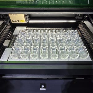 xTool S1 Whiskey Shot Glass Jig, xTool S1 Laser Engraver, 3D Printed Jig, xTool P2 CO2 Laser Jig, Laser Jig, Fiber Jig, XCS File,