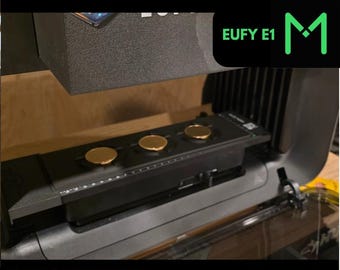 EUFY E1 UV-skrivare 40–50 mm Challanger-myntjigg, 40–50 mm Challanger-mynt UV-utskrift, 40–50 mm Challanger-mynt, Challanger-myntmall