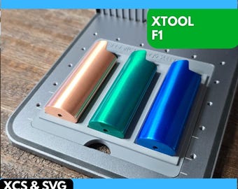 BIC J6 Metal Sleeve Jig with Alignment xTool F1 Laser Engraver, 3D Printed Jig, xTool Fiber Laser Jig, Laser Jig, Fiber Jig, XCS File,