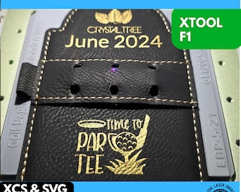 JDS GFT2025 Golf Tee Bag Holder xTool F1 Laser Engraver