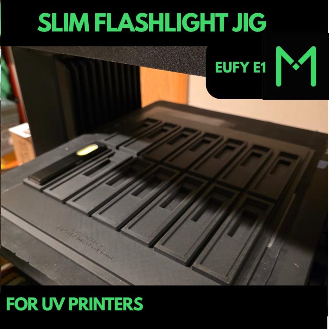 Eufy E1 Slim Flashlight Jig Slim Flashlight Uv Printing Slim