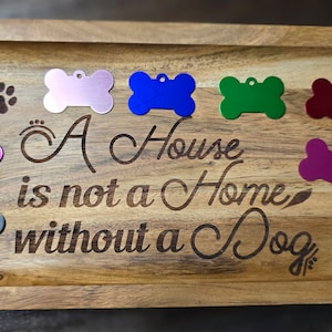 Personalized Laser Engraved Bone Shaped Pet Tag